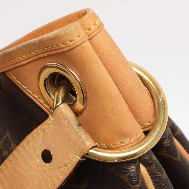 Pre Owned Louis Vuitton Monogram Canvas Galliera PM Bag