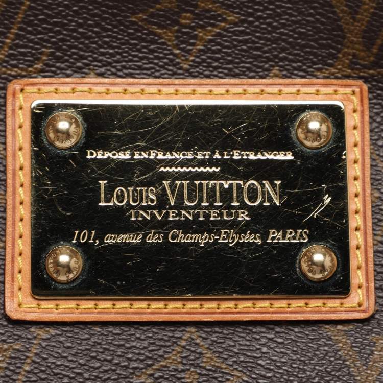 Pre Owned Louis Vuitton Monogram Canvas Galliera PM Bag