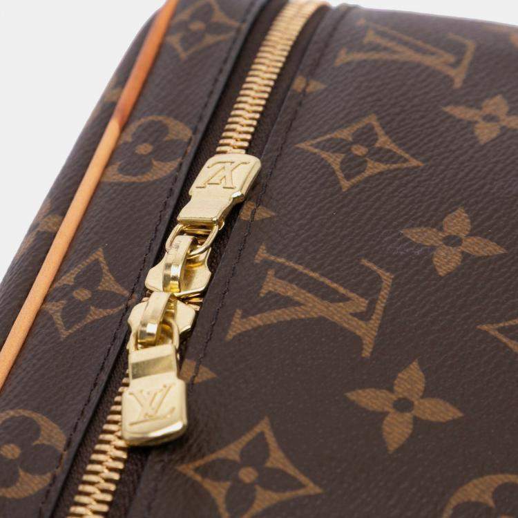 Pre Owned Louis Vuitton Brown Monogram Nice BB Vanity Case