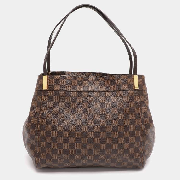 Pre Owned Louis Vuitton Damier Ebene Canvas Marylebone GM Bag