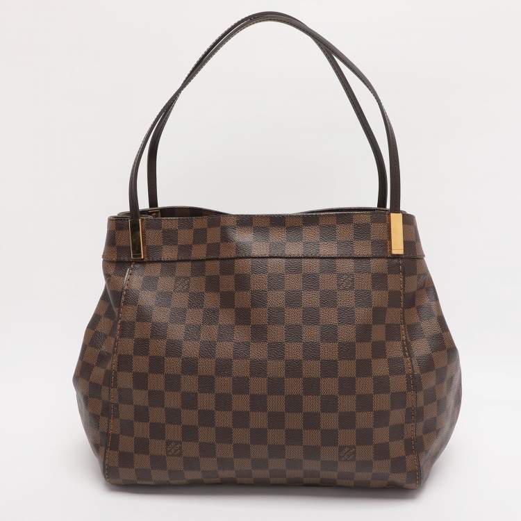 Pre Owned Louis Vuitton Damier Ebene Canvas Marylebone GM Bag