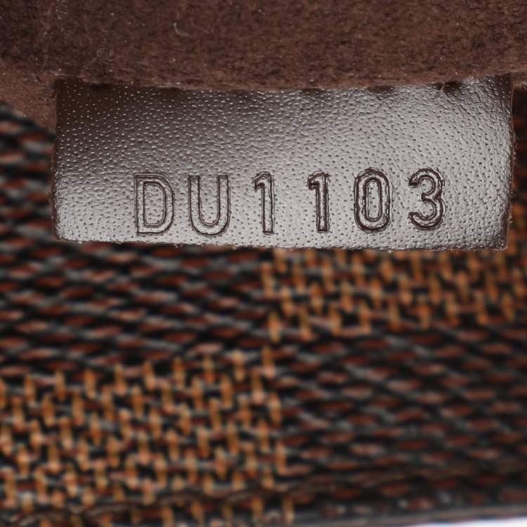 Pre Owned Louis Vuitton Damier Ebene Canvas Marylebone GM Bag