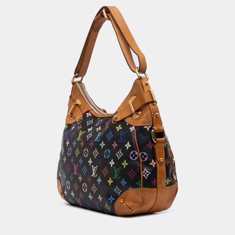 Pre Owned Louis Vuitton Multicolor Monogram Multicolore Greta