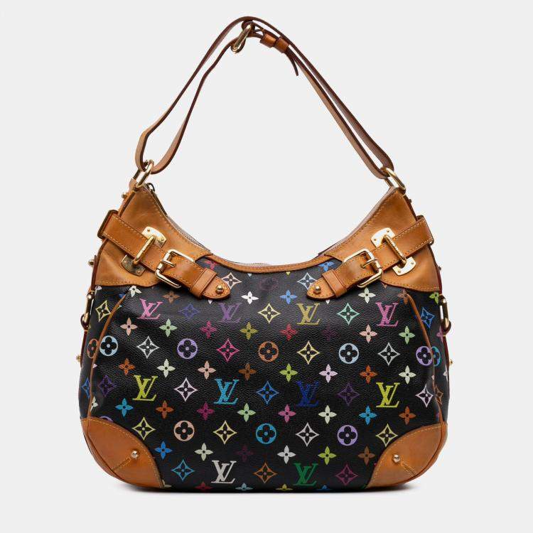 Pre Owned Louis Vuitton Multicolor Monogram Multicolore Greta