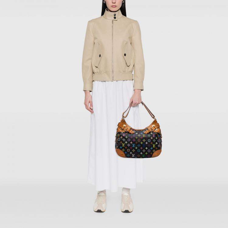 Pre Owned Louis Vuitton Multicolor Monogram Multicolore Greta
