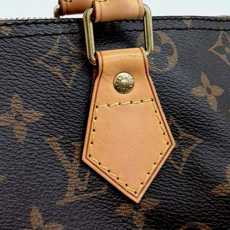 Pre Owned Louis Vuitton Brown Coated Canvas Monogram Bandouliere Speedy 30