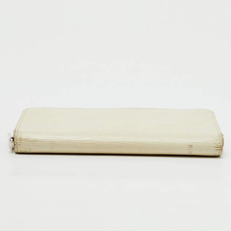 Pre Owned Louis Vuitton Ivorie Epi Leather Zippy Wallet