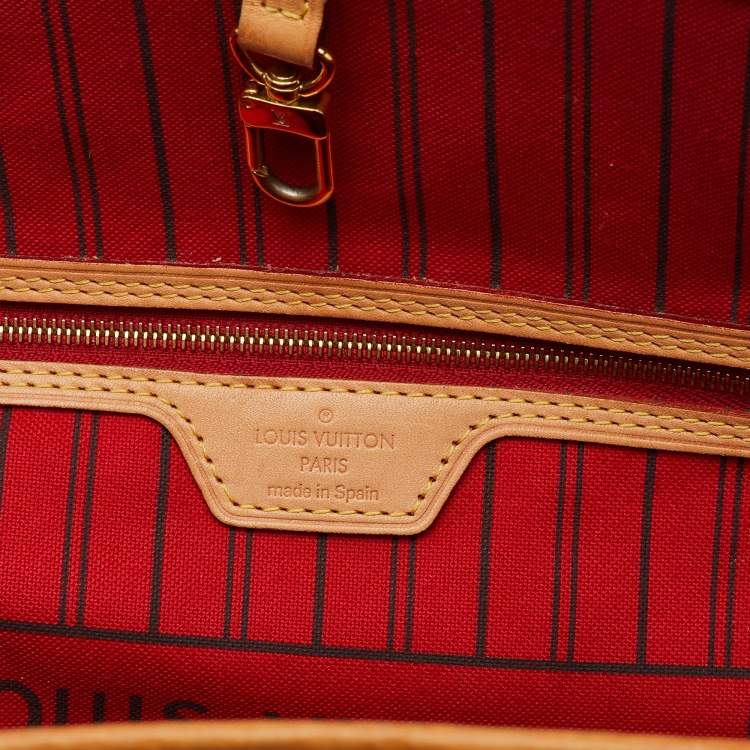 Pre Owned  Louis Vuitton Monogram Canvas Neverfull MM Bag