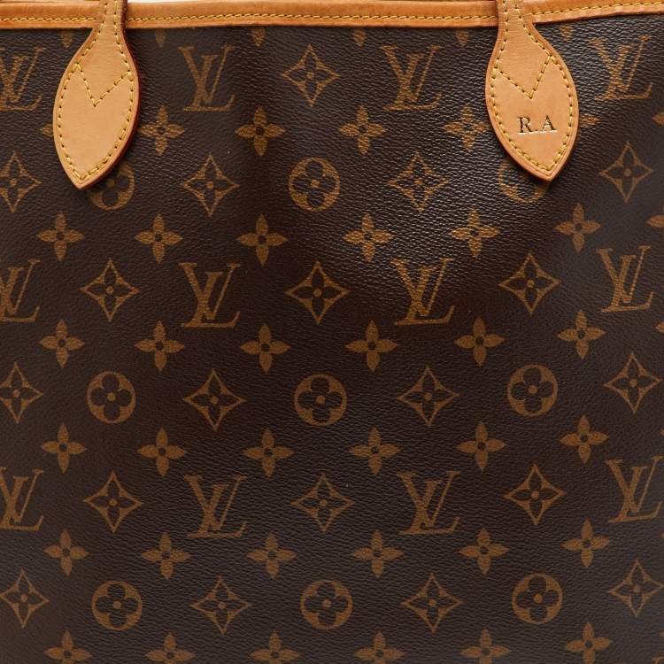 Pre Owned  Louis Vuitton Monogram Canvas Neverfull MM Bag