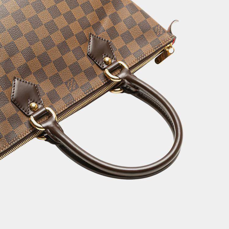 Pre Owned Louis Vuitton Brown Damier Ebene Saleya PM