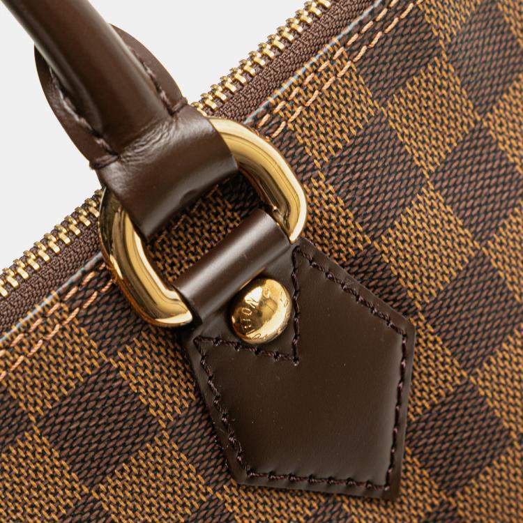 Pre Owned Louis Vuitton Brown Damier Ebene Saleya PM
