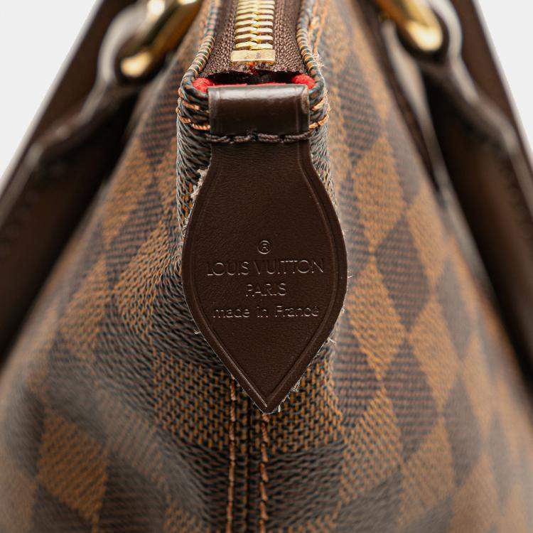 Pre Owned Louis Vuitton Brown Damier Ebene Saleya PM