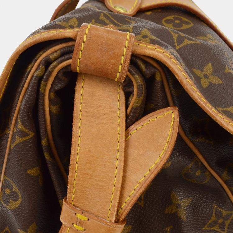 Pre Owned Louis Vuitton Monogram Saumur 43 Messenger Bag