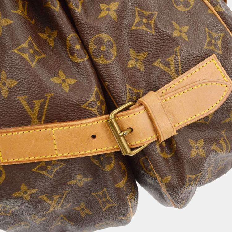 Pre Owned Louis Vuitton Monogram Saumur 43 Messenger Bag