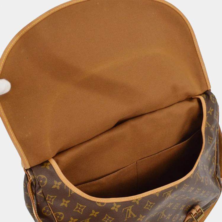 Pre Owned Louis Vuitton Monogram Saumur 43 Messenger Bag