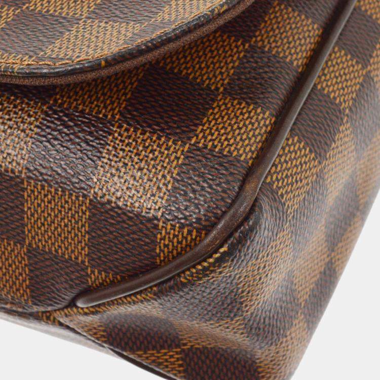 Pre Owned Louis Vuitton Damier District MM Shoulder Bag