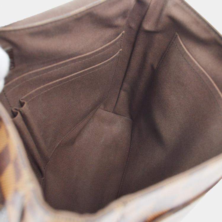 Pre Owned Louis Vuitton Damier District MM Shoulder Bag