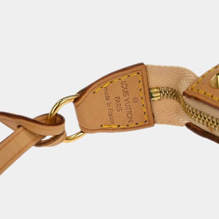 Pre Owned Louis Vuitton Black Multicolor Pochette Accessoires