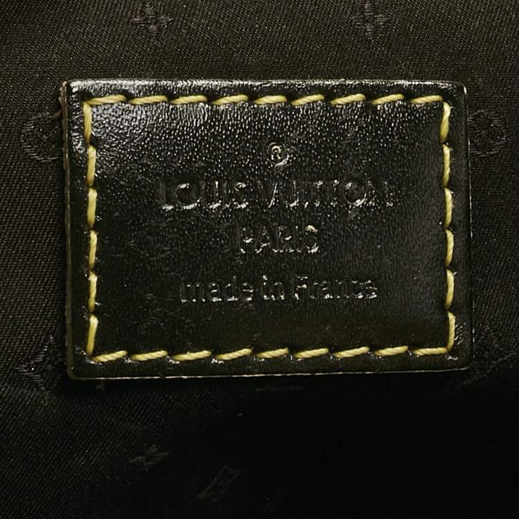 Pre Owned Louis Vuitton Black Suhali Leather Le Majestueux Bag