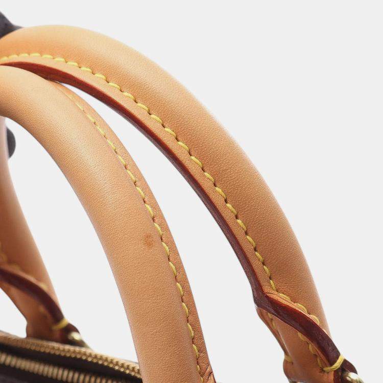 Pre Owned Louis Vuitton Brown Monogram Speedy Bandouliere 25