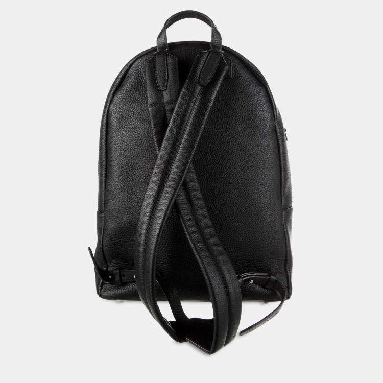 Pre Owned Louis Vuitton Black Blue Taurillon Armand LV Circle 