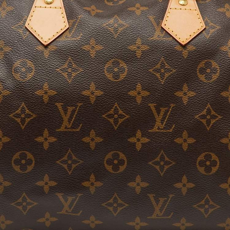 Pre Owned Louis Vuitton Monogram Canvas Speedy 30 Bag