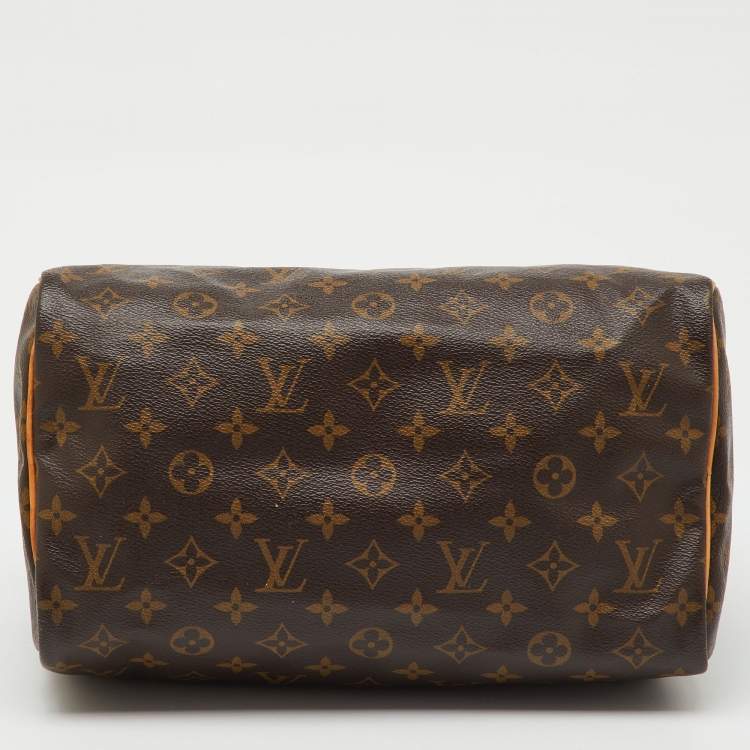 Pre Owned Louis Vuitton Monogram Canvas Speedy 30 Bag