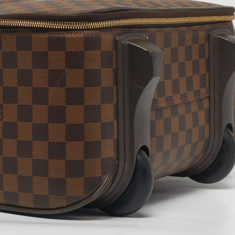 Pre Owned Louis Vuitton Damier Ebene Canvas Pegase 55 Luggage