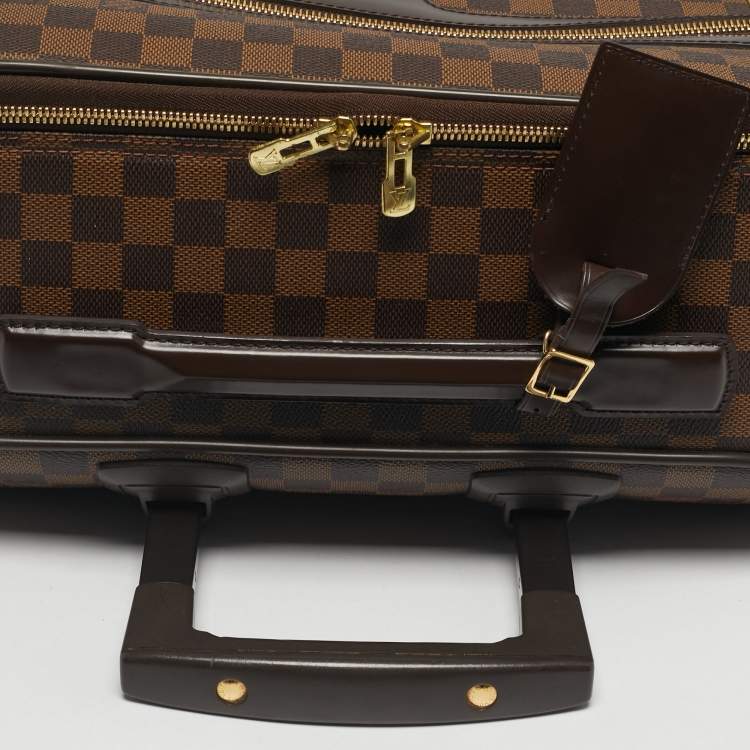 Pre Owned Louis Vuitton Damier Ebene Canvas Pegase 55 Luggage