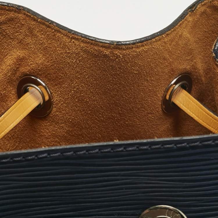 Pre Owned Louis Vuitton Indigo/Safran Epi Leather NéoNoé BB Bag