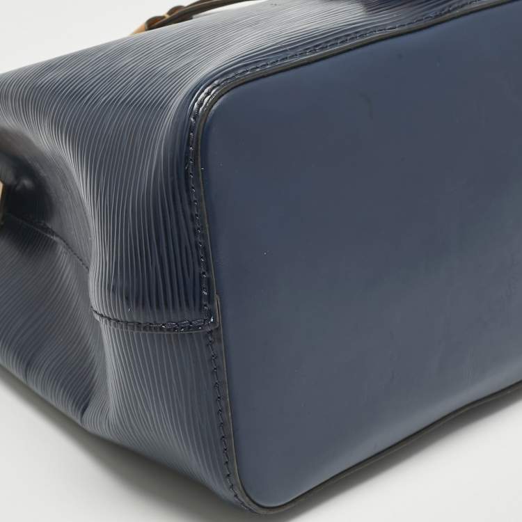 Pre Owned Louis Vuitton Indigo/Safran Epi Leather NéoNoé BB Bag