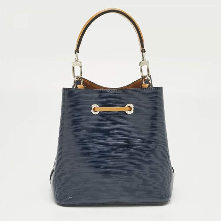 Pre Owned Louis Vuitton Indigo/Safran Epi Leather NéoNoé BB Bag