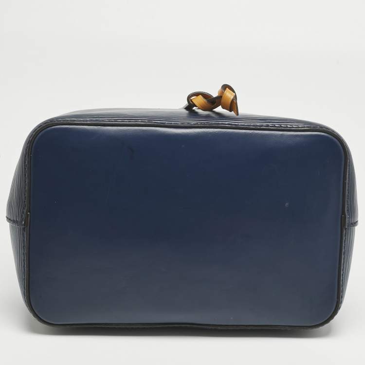 Pre Owned Louis Vuitton Indigo/Safran Epi Leather NéoNoé BB Bag