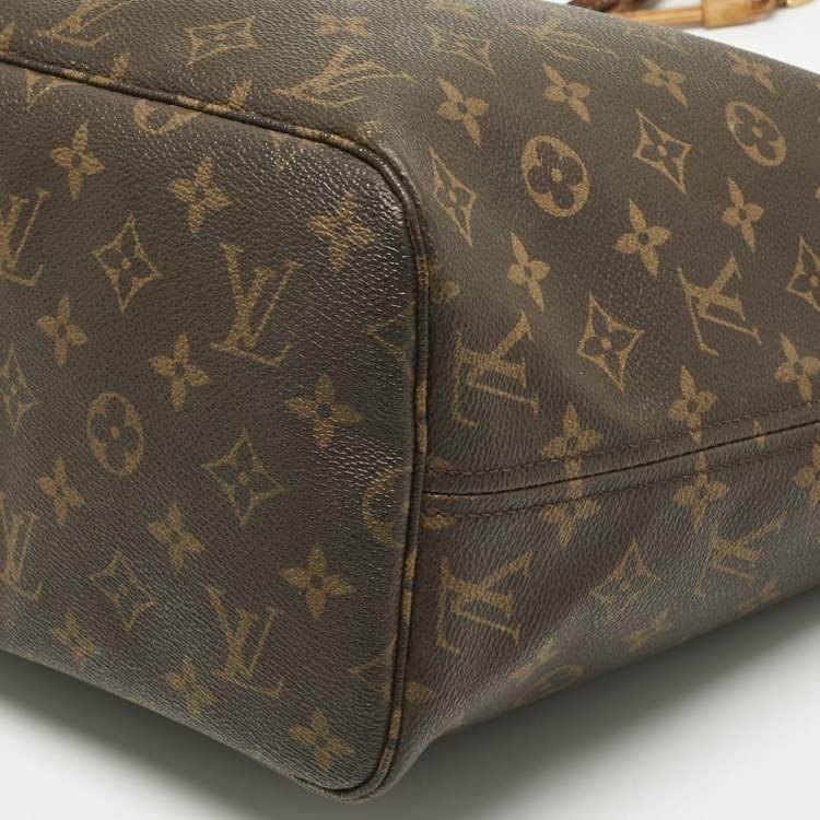 Pre Owned Louis Vuitton Monogram Canvas Neverfull MM Bag