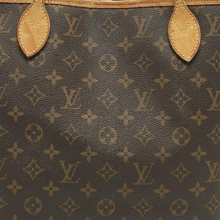 Pre Owned Louis Vuitton Monogram Canvas Neverfull MM Bag