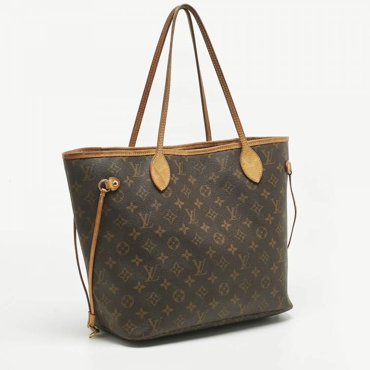 Pre Owned Louis Vuitton Monogram Canvas Neverfull MM Bag
