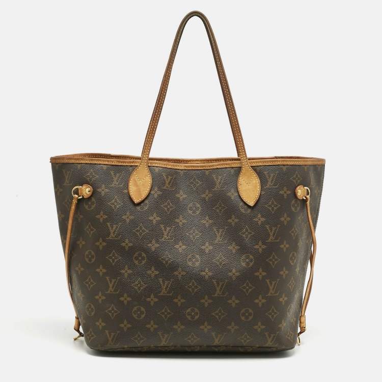 Pre Owned Louis Vuitton Monogram Canvas Neverfull MM Bag