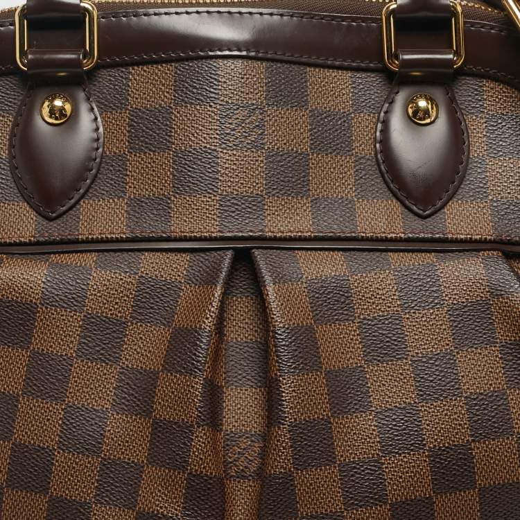 Pre Owned Louis Vuitton Damier Ebene Canvas Trevi PM Bag