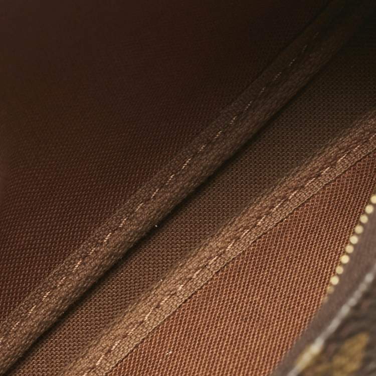Pre Owned Louis Vuitton Khaki Monogram Canvas Multi Pochette Accessories Bag