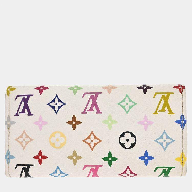Pre Owned Louis Vuitton Monogram Multicolor Multicles 4 Key Case