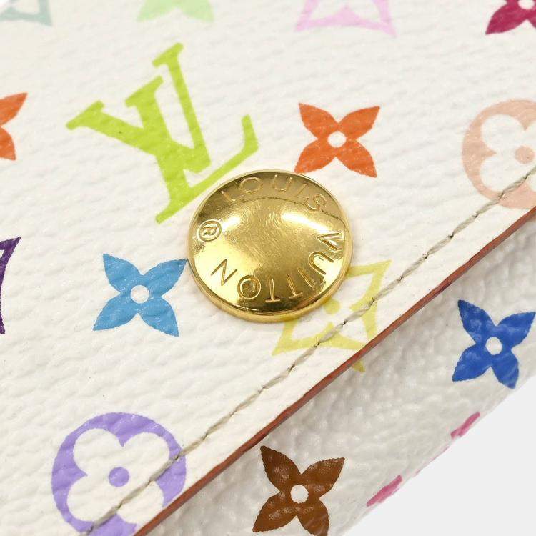 Pre Owned Louis Vuitton Monogram Multicolor Multicles 4 Key Case