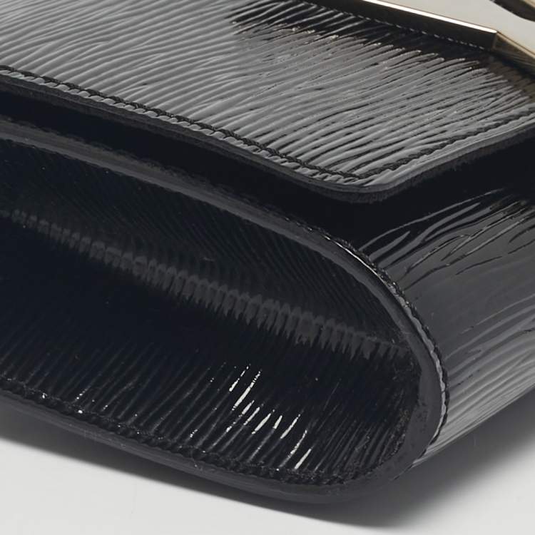 Pre Owned Louis Vuitton Black Electric Epi Leather Louise PM Bag