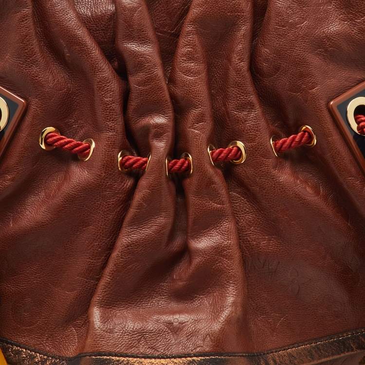 Pre Owned Louis Vuitton Masala Monogram Limited Edition Epices Kalahari GM Bag