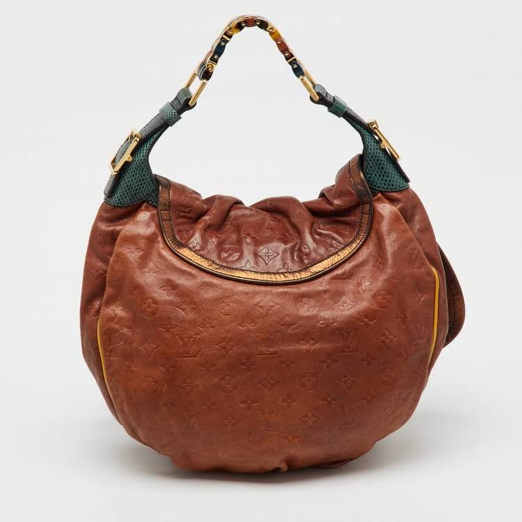 Pre Owned Louis Vuitton Masala Monogram Limited Edition Epices Kalahari GM Bag