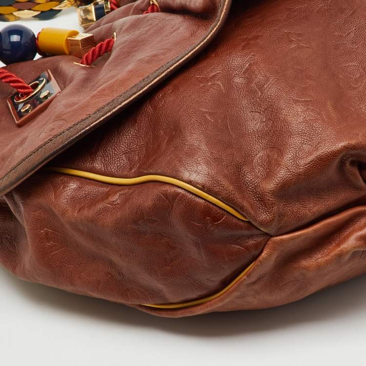 Pre Owned Louis Vuitton Masala Monogram Limited Edition Epices Kalahari GM Bag