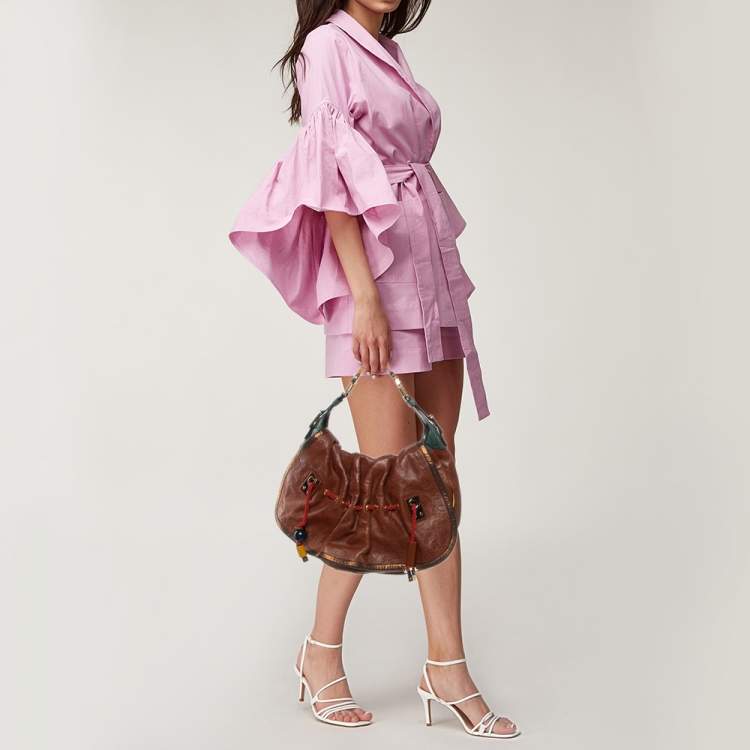 Pre Owned Louis Vuitton Masala Monogram Limited Edition Epices Kalahari GM Bag