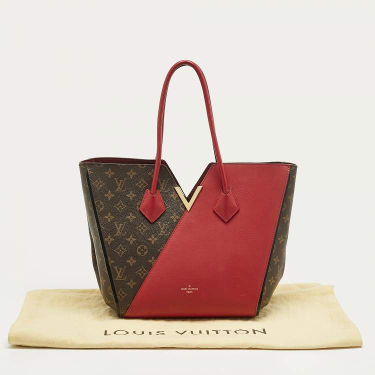 Pre Owned Louis Vuitton Cherry Monogram Canvas and Leather Kimono Bag