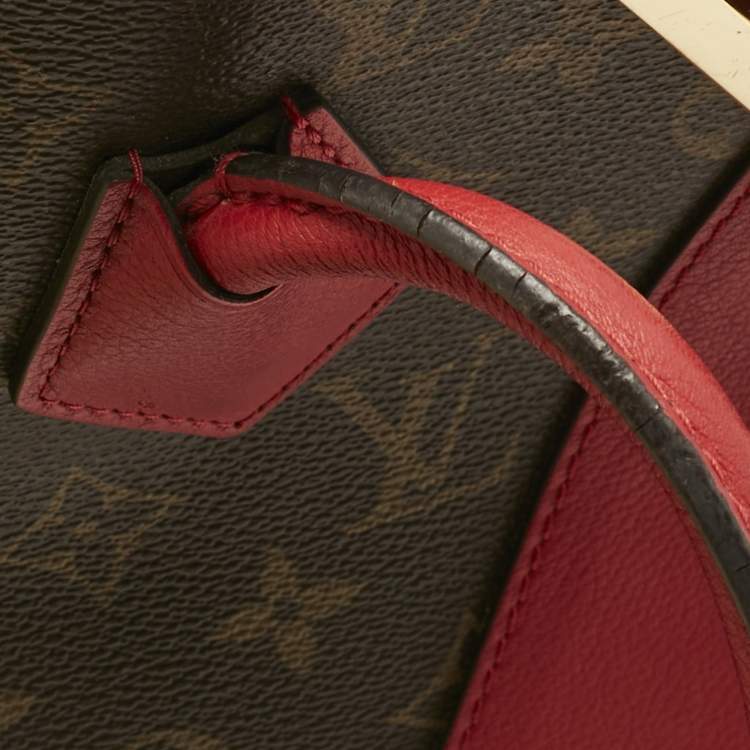 Pre Owned Louis Vuitton Cherry Monogram Canvas and Leather Kimono Bag