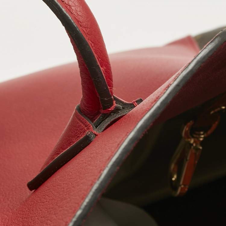 Pre Owned Louis Vuitton Cherry Monogram Canvas and Leather Kimono Bag
