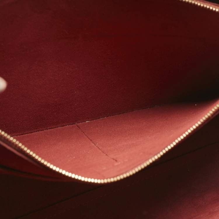 Pre Owned Louis Vuitton Cherry Monogram Canvas and Leather Kimono Bag